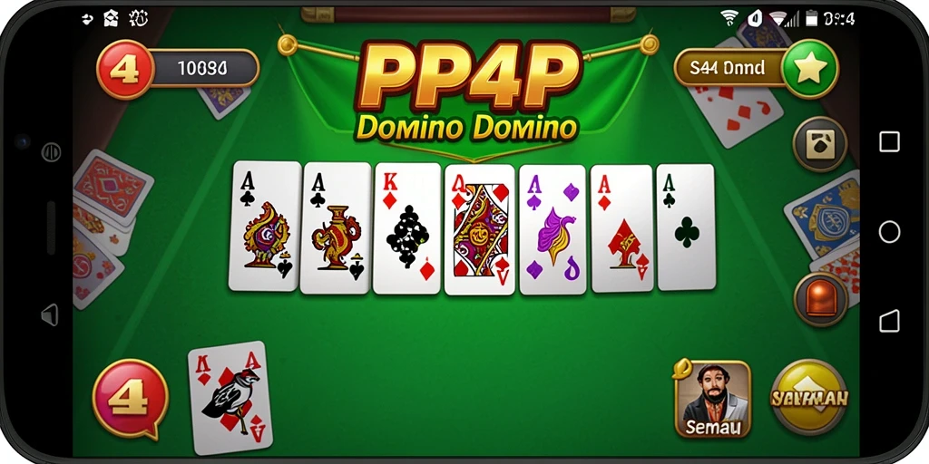 Tangkapan layar 4P4P menampilkan gameplay seru dan interaksi pemain.