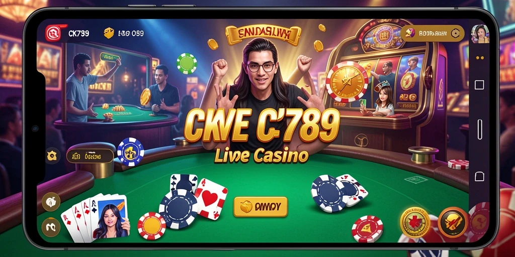 Tampilan gameplay menarik dari CK789 dengan dealer langsung.