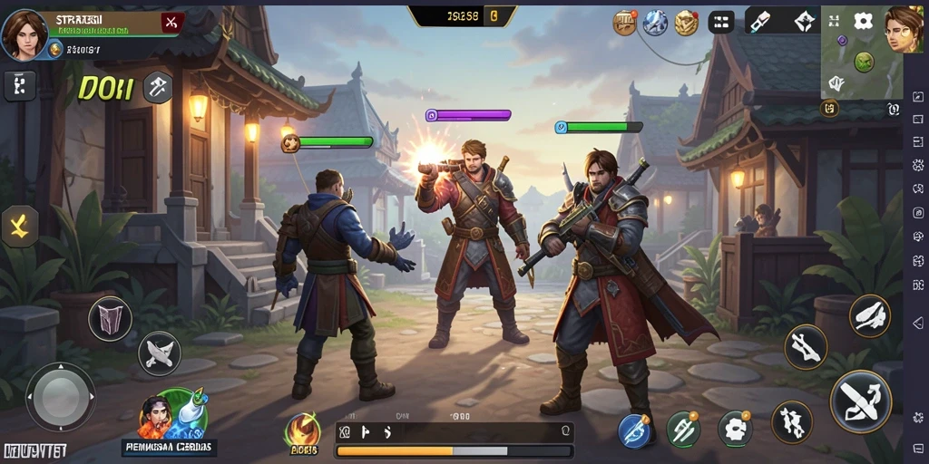 Screenshot gameplay FO8 menampilkan pertempuran strategis yang intens.
