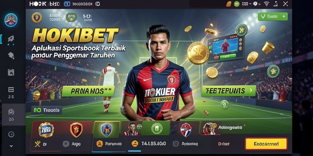 Tampilan menarik dari HOKIBET yang menampilkan berbagai pilihan taruhan olahraga.