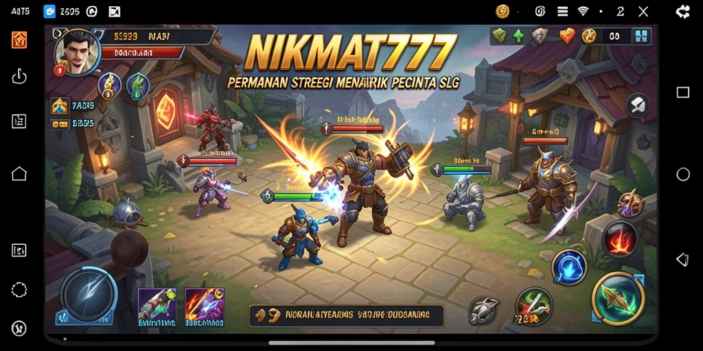 Tampilan gameplay mendebarkan dalam NIKMAT777 dengan strategi yang mendalam.