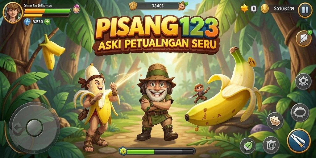 Tampilan gameplay seru di PISANG123 dengan aksi menegangkan.