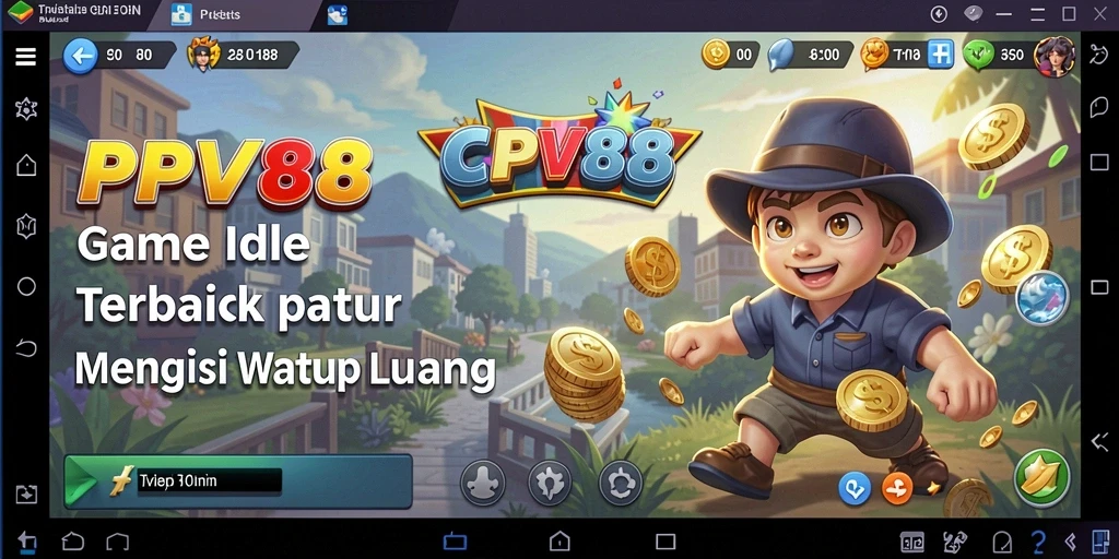 Tampilan gameplay PPV88 yang menarik dan santai.