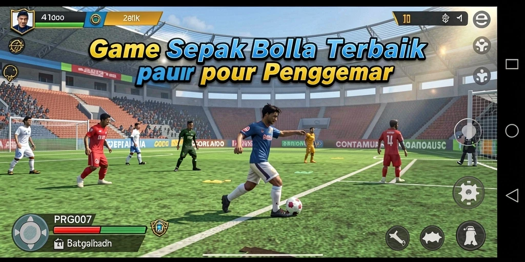 Tampilan gameplay PRG007 yang mendebarkan dan menakjubkan.
