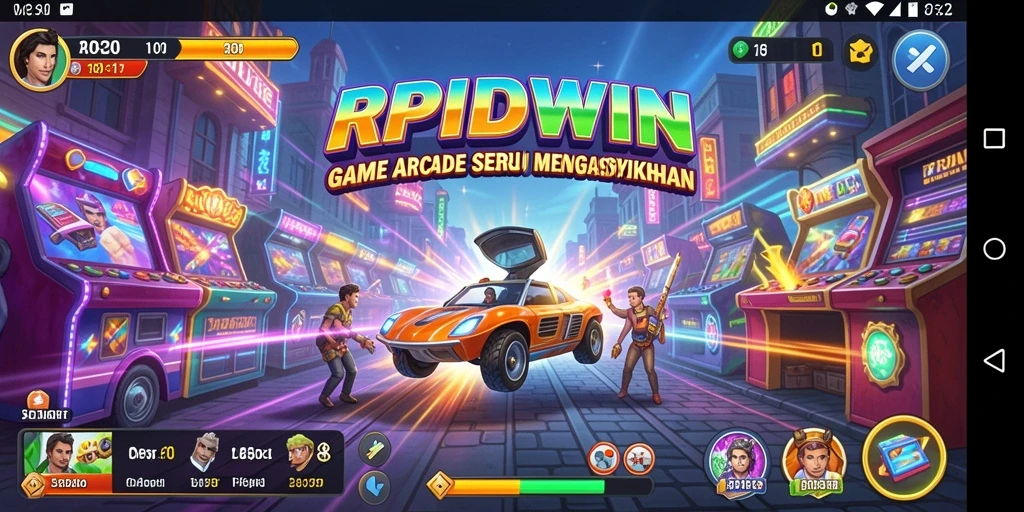 Tampilan gameplay RPIDWIN yang seru dan penuh aksi.