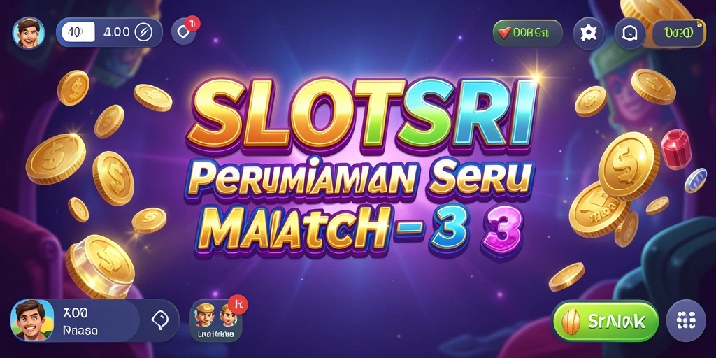 Tampilan gameplay SLOTSRI dengan grafis cerah dan menantang.