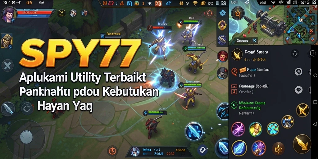 Tampilan antarmuka SPY77 yang intuitif dan modern untuk pengguna.