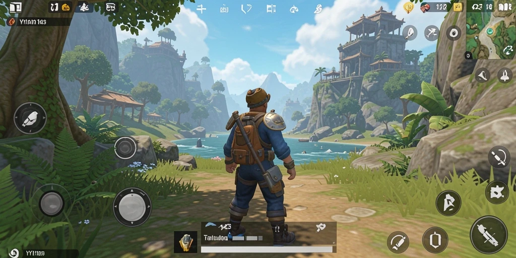Gambaran menarik gameplay Open World di YY123.
